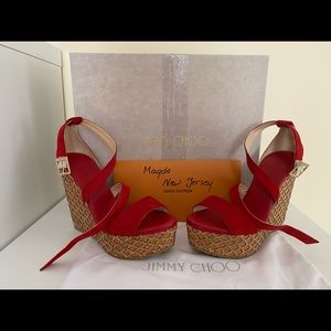 SOLD❤️brand new Jimmy Choo wedges❤️